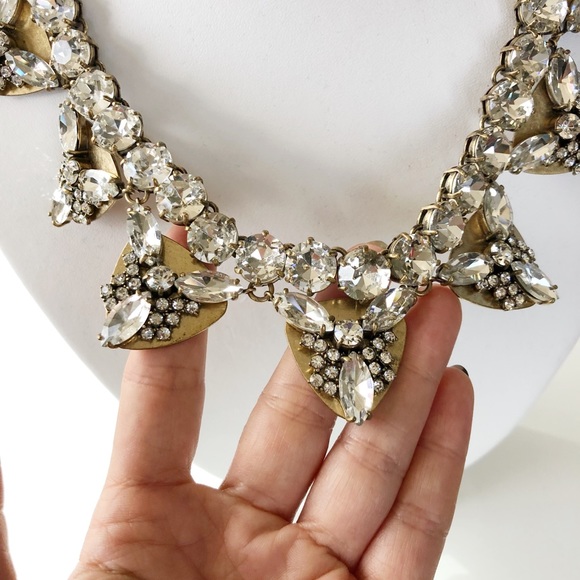 JCrew Rhinestone Necklace - Picture 2 of 4